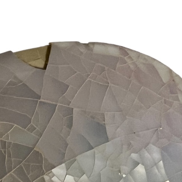 Vintage Beaded Jeweled Bib Collar  Necklace w/ Large Pendant - Picture 9 of 9